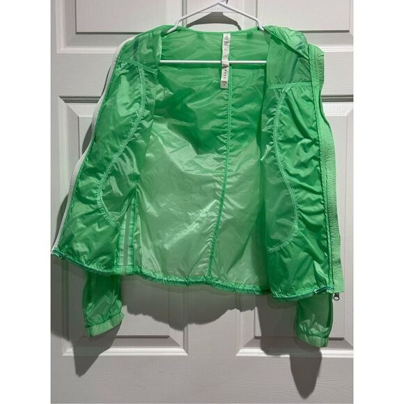 NWOT Lululemon Transparent-See Through Lightweight Windbreaker Hooded Jacket 4 - Picture 11 of 13